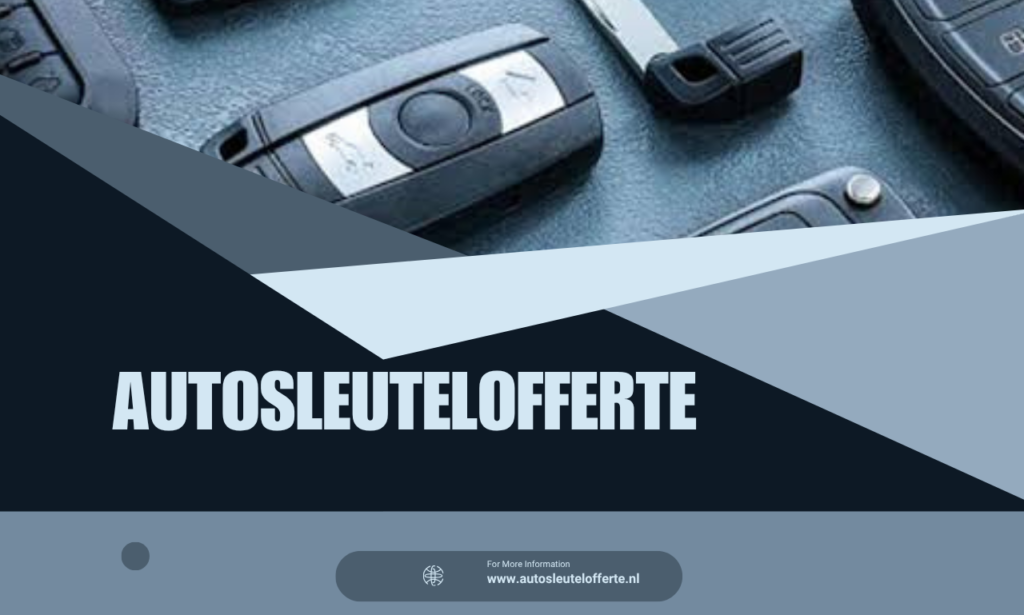 autosleutelofferte